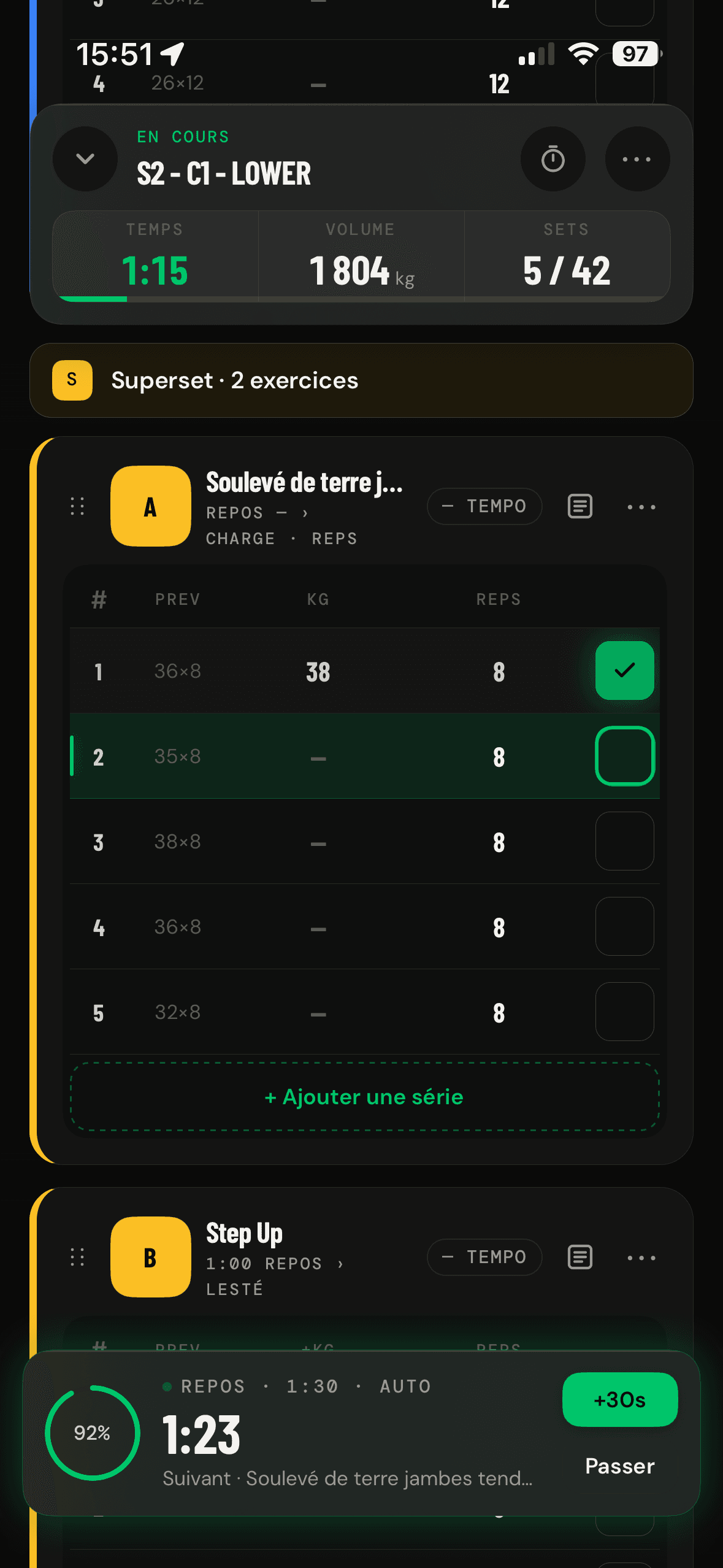 Epilog — séance en cours